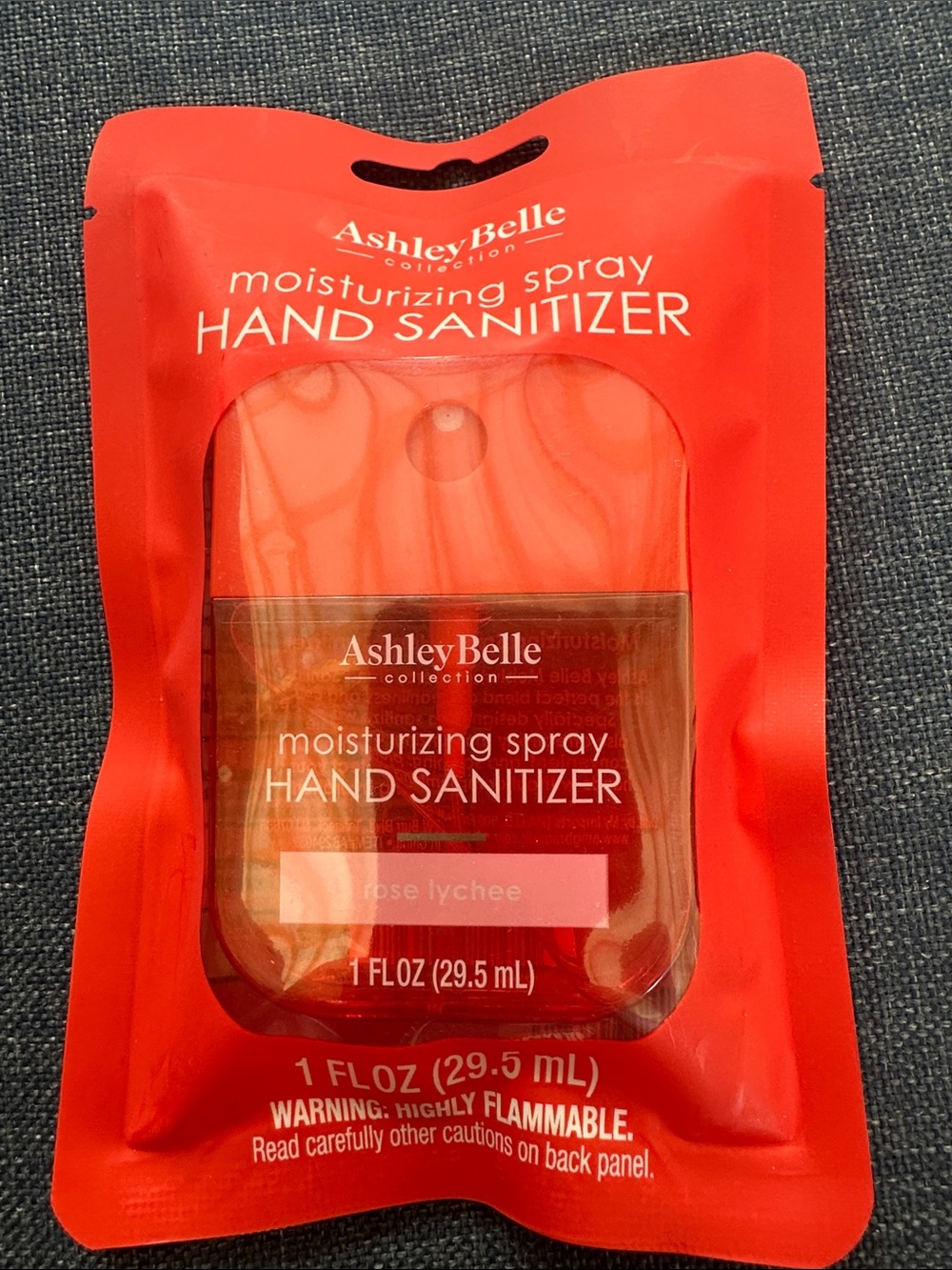 Ashley Belle Rose Lychee Moisturizing Hand Sanitizer